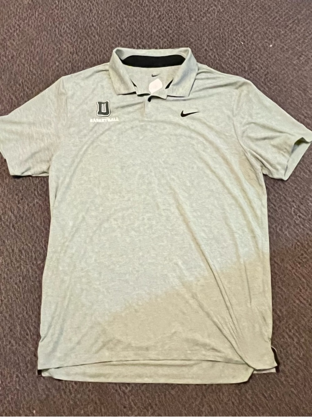 Dartmouth College Basketball Men’s Light Green Polo
